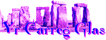 Yr Carreg Glas - Title